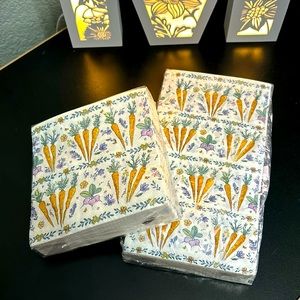 Punch studio Beverage 3-ply Napkin and Guest Towel Easter Spring